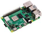 Raspberry Pi 4 Model B, 4GB Quad Core 64 Bit Computer with Bluethooth, WiFi, USB 3.0, PoE Enabled