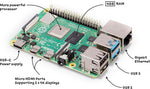 Raspberry Pi 4 Model B, 4GB Quad Core 64 Bit Computer with Bluethooth, WiFi, USB 3.0, PoE Enabled