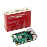 Raspberry Pi 4 Model B, 4GB Quad Core 64 Bit Computer with Bluethooth, WiFi, USB 3.0, PoE Enabled