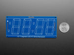 Adafruit 1.2" 4-Digit 7-Segment Display w/I2C Backpack - Red