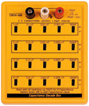 Capacitance Decade Box, Five Decades, 100pF to 11.111uF (100pF per step)