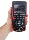 Digital Multimeter with Data Storage Oscilloscope, True RMS, 10MHz Bandwidth, Storage Scope