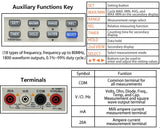 Bench Digital Multimeter with Function Generator and RS-232 Computer Interface