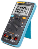 Auto-Ranging True RMS Digital Multimeter Backlit 6000 Counts LCD Display, Measures AC/DC Voltage & Current, Resistance, Capacitance, Frequency, more