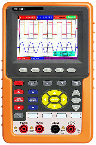 Owon Handheld Digital Storage Oscilloscope and Digital Multimeter, 20MHz, 2 Channels, 100MS/s Sample Rate (HDS1022M-N)