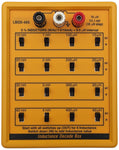 Inductance Decade Box, Four decades, 10uH to 111.1 mH