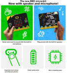 BBC Micro:Bit V2.1 Go Kit - Includes micro:bit Board, MicroUSB Cable, and Battery Pack