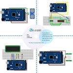 ELEGOO Mega R3 Project The Most Complete Ultimate Starter Kit with Tutorial Compatible with Arduino IDE