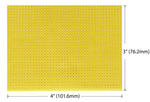 29 × 40 (1,160 holes) Holes Perf Board Without Solder Pads, 3" × 4" (76.2 x 101.6mm)