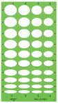 Westcott Small Ellipse Technical Drawing Template (T-809)