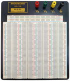 Solderless Breadboard, 10.2" x 9.4", 3220 Tie Points, 4 Binding Posts, Bronze Phosphorus Clip