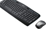 Wireless Keyboard and Mouse Combo - Black/Silver (MK335)