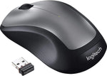 Wireless Keyboard and Mouse Combo - Black/Silver (MK335)