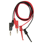 Test Leads - Banana To IC Hook Test Lead Set, 24" Length