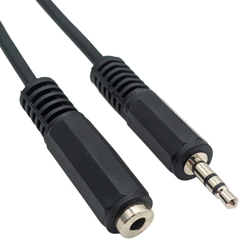 6 Foot 3.5mm Stereo Headphone / AUX Extension Cable