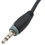 3.5mm Stereo Male to Dual RCA Female Y-Adapter Cable, 6-Inch Length