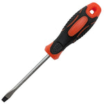 8" Slotted Screwdriver, 1/4" Magnetic Tip, 4" Shaft Length