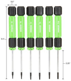 Precision Star Screwdriver Set - Includes T5, T6, T7, T8, T9 and T10