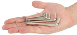 GreatNeck 7 Piece Metric Hex Key Ring Set: 1.5mm, 2mm, 2.5mm, 3mm, 4mm, 5mm, and 6mm (HKM7C)