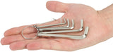 GreatNeck 7 Piece Hex Key Ring Set: 5/64", 3/32", 1/8", 5/32", 3/16", 7/32", and 1/4" (HKR7C)