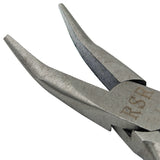 4-1/2" Mini Bent Nose Pliers with Smooth Jaws