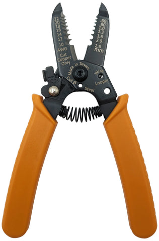 Multifunction Wire Stripper and Cutter for AWG 10 to 22