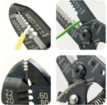 Multifunction Wire Stripper and Cutter for AWG 10 to 22