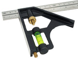 12-inch Combination Square with Scriber and Level