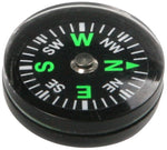 20mm Button Compass for DIY Paracord Survival Bracelets, Camping, Hiking