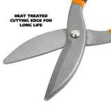 GreatNeck 10-Inch Tin Snips for Cutting Metal Sheet, Heavy Duty (T10SC)