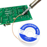 Desoldering Wick for Solder Removal, 2.5mm Width, 5' Length