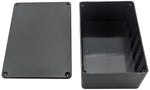 Black Plastic Enclosure Project Box with Lid and Screws, 5.89" x 3.89" x 2.36"