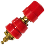 Large Red Binding Post (1.73" Length, 0.56" Diameter)