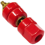 Large Red Binding Post (1.73" Length, 0.56" Diameter)