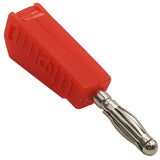 Red Stackable 4mm Banana Plug Connector for Building or Repairing Test Leads