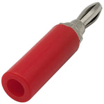 Red Insulated Banana Plug, 1.8" Long