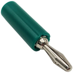 Green Insulated Banana Plug, 1.8" Long