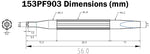 2-inch Miniature Potentiometer Trimmer Tool, 3mm Slotted and 2.4mm Cross