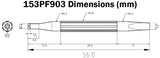 2-inch Miniature Potentiometer Trimmer Tool, 3mm Slotted and 2.4mm Cross