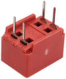 DIP Switch with 2 Switches, 4-Pin, SPST, Red Color, 7.1mm x 9.7mm x 7.5mm