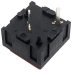 Momentary Switch SPST - Red Square Button (12.4mm x 12.4mm x 10.4mm)