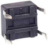 Momentary SPST-NO Tact Switch, Size: 6mm x 6mm x 3.5mm