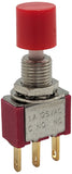 Snap-Acting SPDT Momentary Pushbutton Switch with Solder Lug Termination