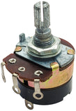 1/2W 50K Ohms Potentiometer with Switch, Single Turn, Round Shaft, Panel Mount