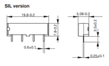 Reed Relay V23100-V4512-A000, Nominal Coil Voltage 12Vdc