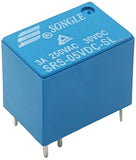 5V 1A Relay Double Pole Single Throw DPST (SRS-05VDC-SL)