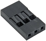 3-Position Crimp Terminal Housing, 0.100" (2.54mm) Pitch