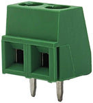 Vertical 2 Position Wire to Board Terminal Block, Side Entry, Screw Type