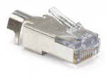 Platinum Tools Shielded EZ-RJ45 for CAT5e & CAT6 with External Ground