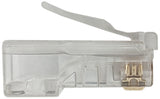 10 Pack CAT5e RJ45-8 Modular Plugs, 8P8C, UTP Solid